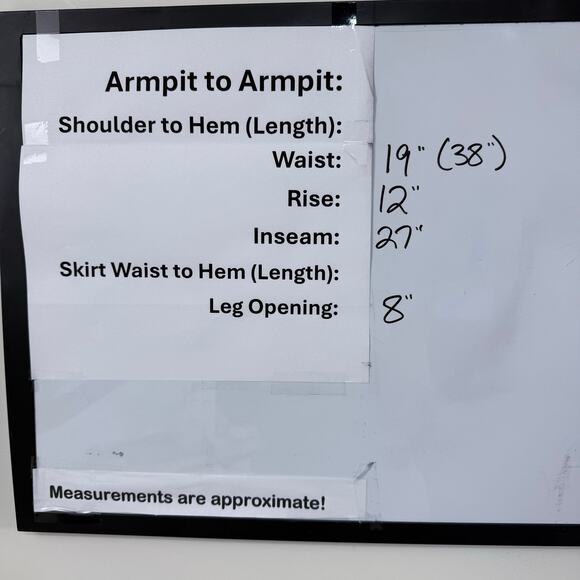 AYR The Beat Drop Cropped Barrel Leg‎ Jeans Womens Size 34 Straw Hat Beige 38x27 - Picture 6 of 10